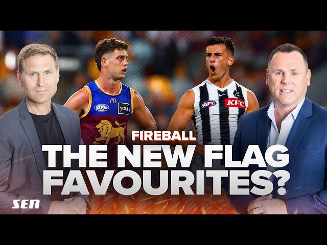 Are the Magpies the NEW FLAG FAVOURITES?? Fireball with Kane Cornes & David King - SEN