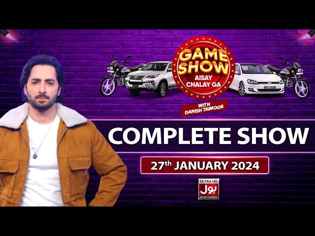 Game Show Aisay Chalay Ga | Danish Taimoor | Complete Show | 27th January 2024 | BOL Entertainment