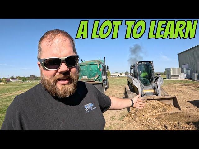 Worst Skid Loader Operator Ever!