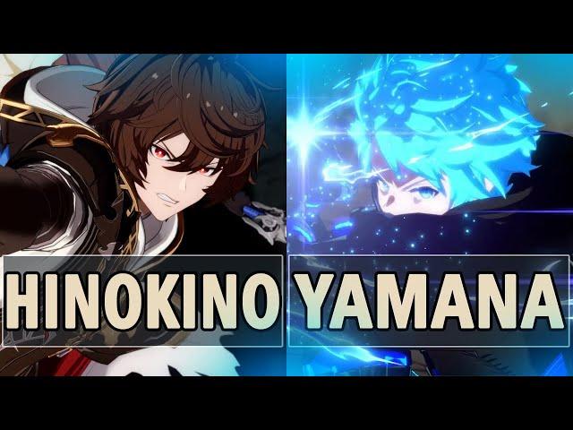 GBVSR:Hinokino (Sandalphon) Vs Yamana (Gran)| High Level Gameplay.
