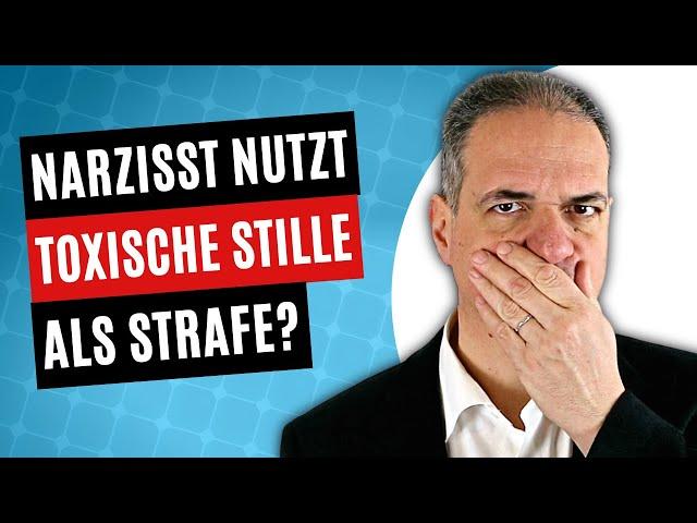 Toxische Stille: So gehen Sie mit schweigenden Narzissten um!