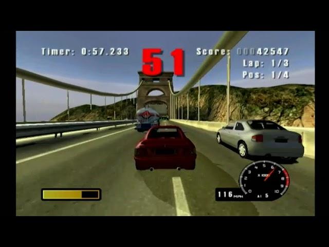 Burnout (GameCube) - All 16 Courses