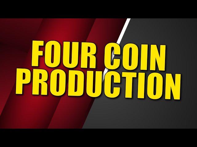 Four Coin Production | Amazing Close Up Magic Routine