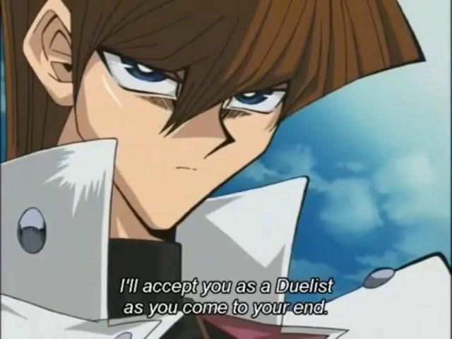 Kaiba finally respects Joey's skills as a duelist