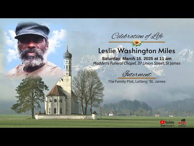 Celebrating the life of Leslie Washington Miles