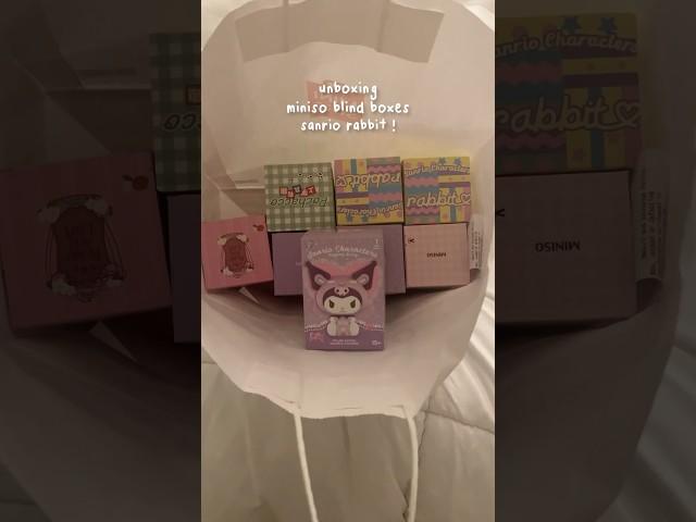 more miniso  #aesthetic #blindbox #miniso #sanrio