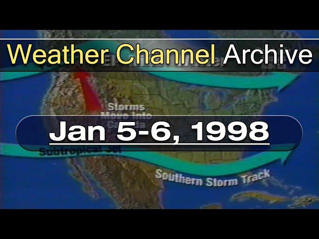 The Weather Channel - January 5-6, 1998