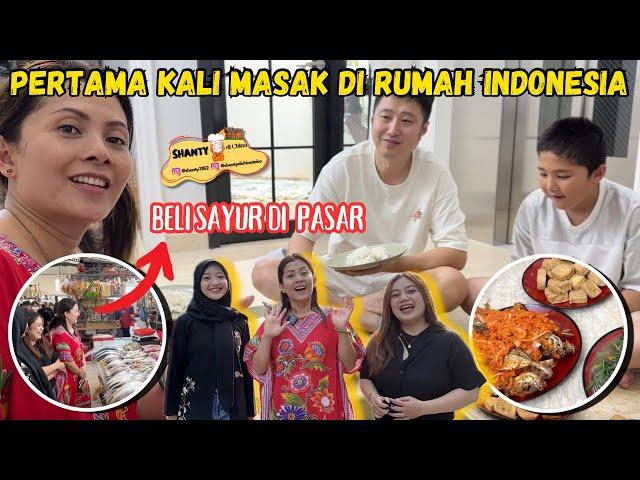 PERTAMA KALI KEMBALI BELANJA DI PASAR UNTUK MASAK DI RUMAH INDONESIA SETELAH SEKIAN LAMA! 