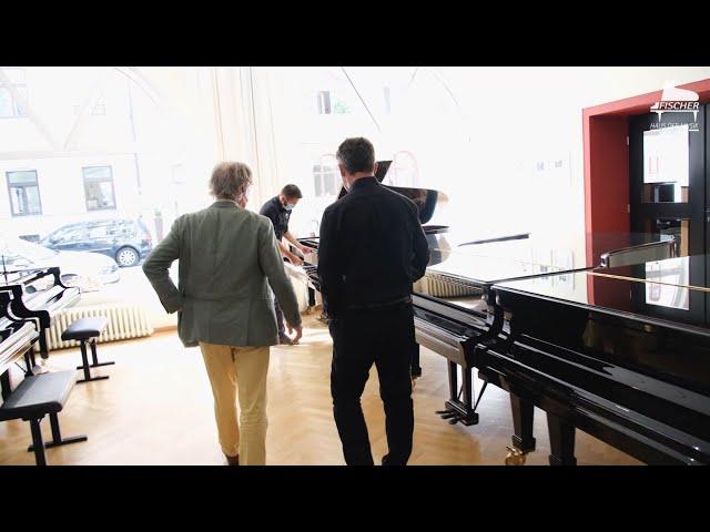 Fazioli zu Besuch bei Piano-Fischer