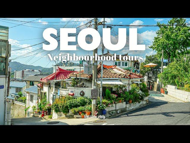 Seoul Neighborhood Tours | Exploring Trendy Cafes, Restaurants & Shops | Life in Seoul, Korea VLOG