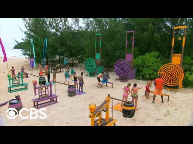 Survivor: Cagayan - Immunity/Reward Challenge:  Mazed & Confused