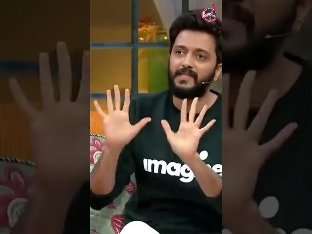 Ritesh Deshmukh & Genelia Funny Movement In Kapil Sharma Show