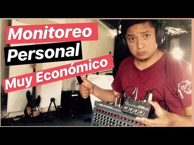 MONITOREO PERSONAL PARA MUSICOS - ECONÓMICO - CON MEZCLADORA ANALOGA- GUIA PASO A PASO