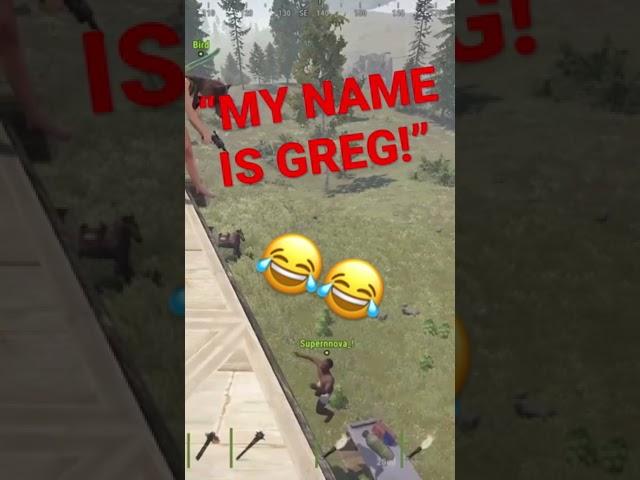 RUST Funny Moments #shorts #Funny #MyNameIsGreg