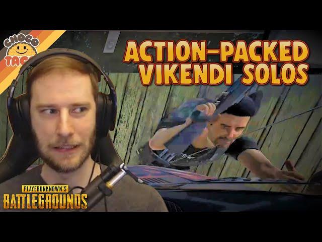 Action-Packed Vikendi Solos - chocoTaco PUBG Gameplay