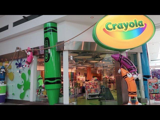 The Crayola Experience In The Florida Mall | World's Largest Crayon, Making Crayon Art & More!