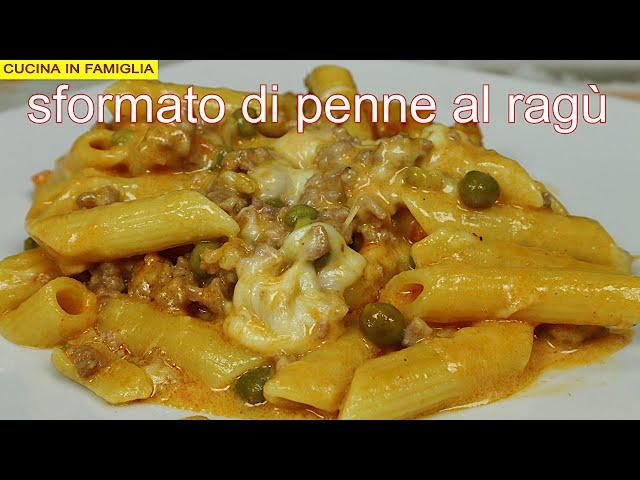 SICILIAN PENNE WITH RAGù