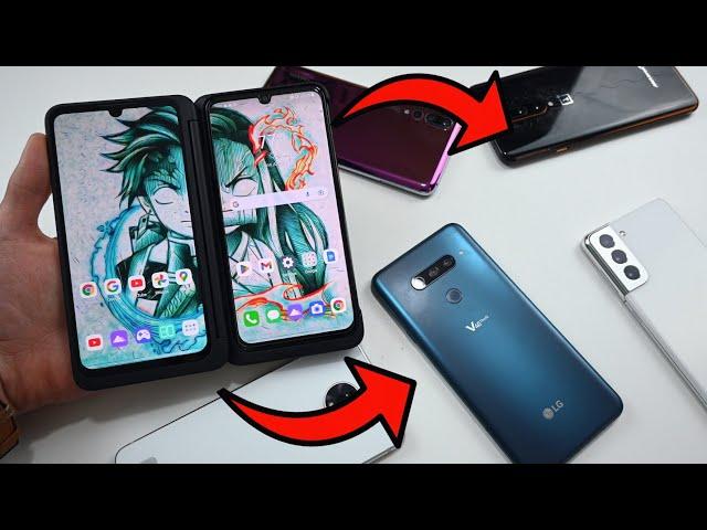 Turn Any Phone To Folding Phone? (Testing LG Dual Screen)