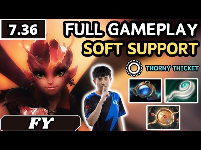 7.36 - FY DARK WILLOW Soft Support Gameplay 21 ASSISTS - Dota 2 Full Match Gameplay