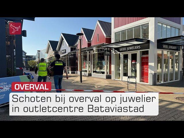 Verslaggever getuige van overval in Bataviastad | Omroep Flevoland