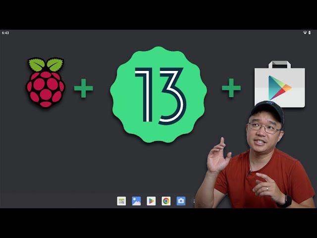 Android 13 For Raspberry Pi 4 Is GOOD! And Even Better with Play Store!