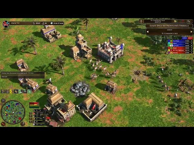 AoE3 World Cup INSANE 3v3 Showmatch!