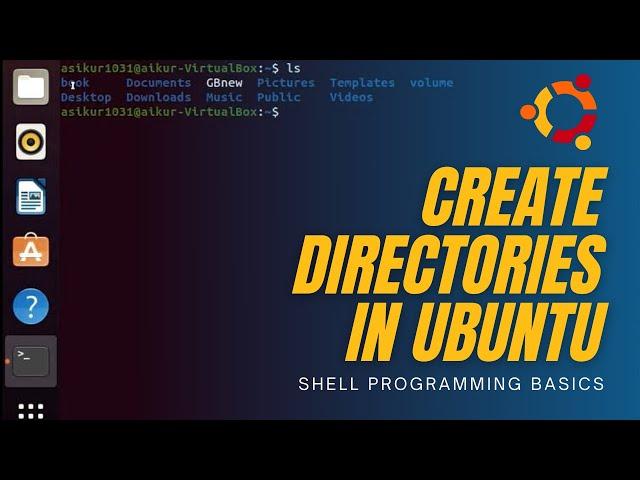 How to Create Directories in Linux Terminal | Shell programming by Darkzen Studio