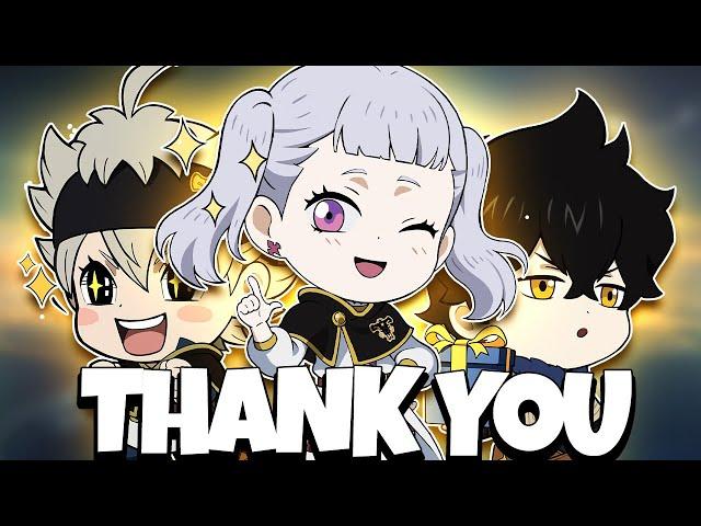 I QUIT BLACK CLOVER MOBILE, THANKS FOR EVERYTHING!