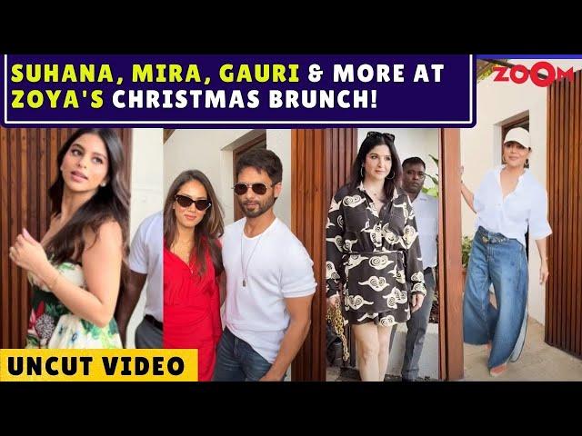 Zoya Akhtar's CHRISTMAS BRUNCH: Suhana Khan, Mira Rajput & more at Zoya Akhtar's Christmas Brunch!