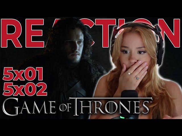 A New Season Begins! - Game Of Thrones 5x01-5x02 | FIRST TIME WATCHING | Discussion