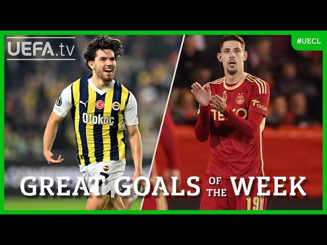 #UECL Great Goals Matchday 6 | Kadıoğlu, Sokler...