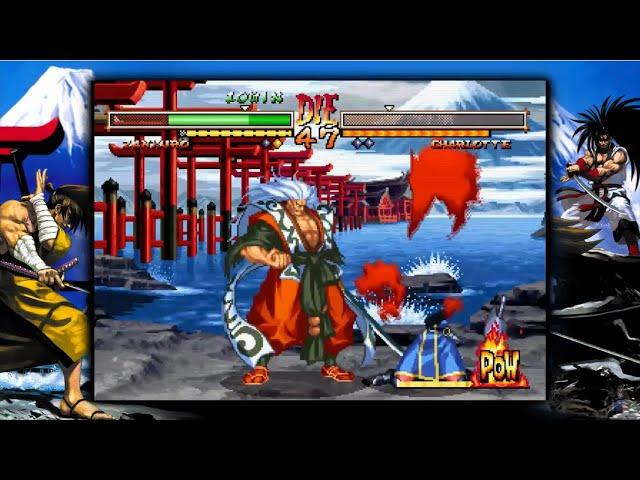 SAMURAI SHODOWN V SPECIAL AlexTheSoutherner 1P vs Candle 2P   pt.UNGA