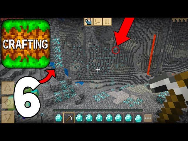 Crafting And Building - Survival Gameplay Part 6 - NEW CAVES & DIAMONDS (2022)