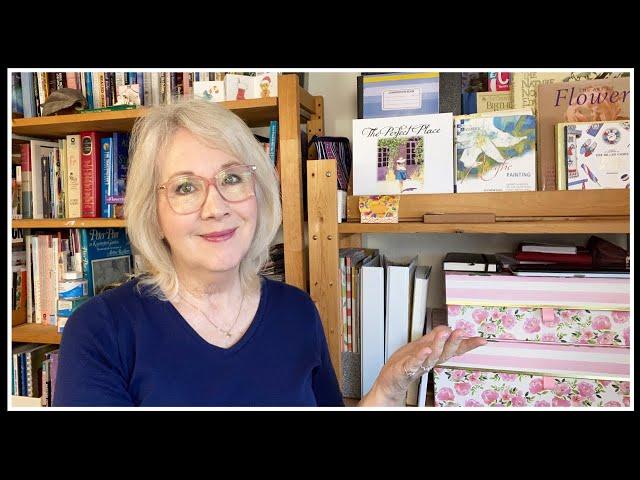 CRAFT ROOM TOUR and ORGANIZING - How I Create GLUE BOOKS in a Small Space - Requested Video