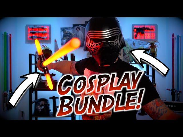 New Kylo Ren Cosplay Bundle! Neopixel Lightsaber + Helmet from Artsabers!