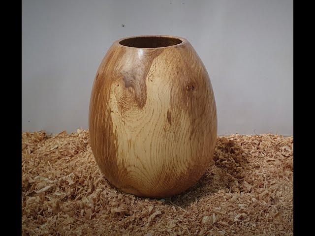 Woodturning - English Walnut Hollow Form