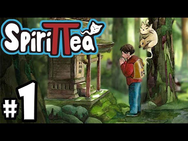 Spirittea - Part 1 - Ghibli x Stardew x Animal Crossing - Rural-Life in Japan RPG - Switch Gameplay