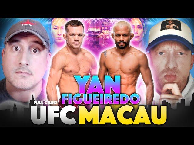 UFC Macau: Yan vs. Figueiredo FULL CARD Predictions, Bets & DraftKings