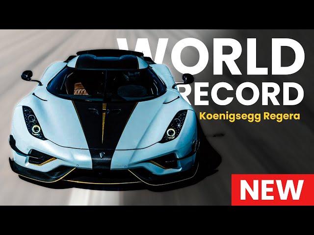 Rimac Nevera vs  Koenigsegg Regera 0-400-0 World Records