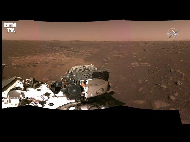 Les images historiques et le tout premier son enregistré sur Mars par le rover Perseverance