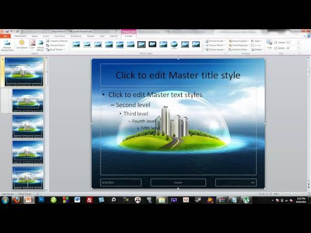 How to make your own PowerPoint Themes