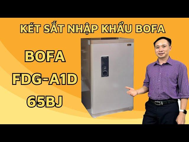 Két sắt nhập khẩu Đức | Két sắt Bofa D65BJ mở bằng vân tay điện tử cao cấp dùng cho gia đình