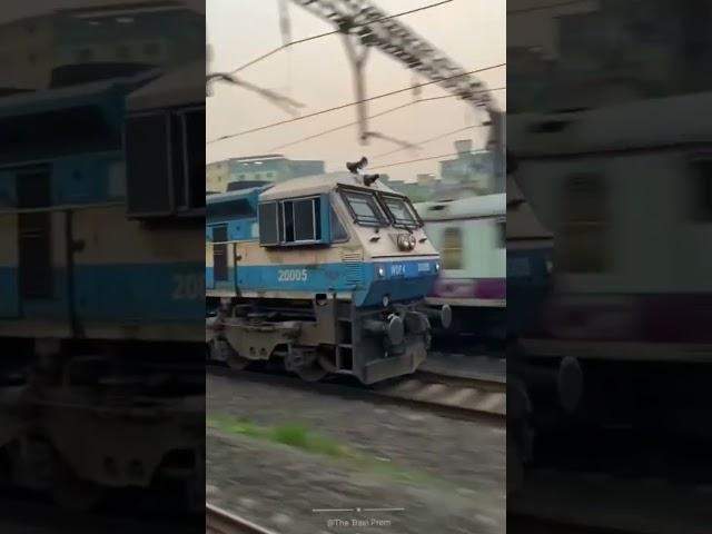 WDP4 ki power in attitude entry/Indian railways