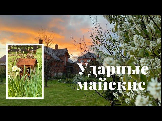 КАК ПРОШЛИ МАЙСКИЕ ПРАЗДНИКИ  садовый декор️садовые работы🪴