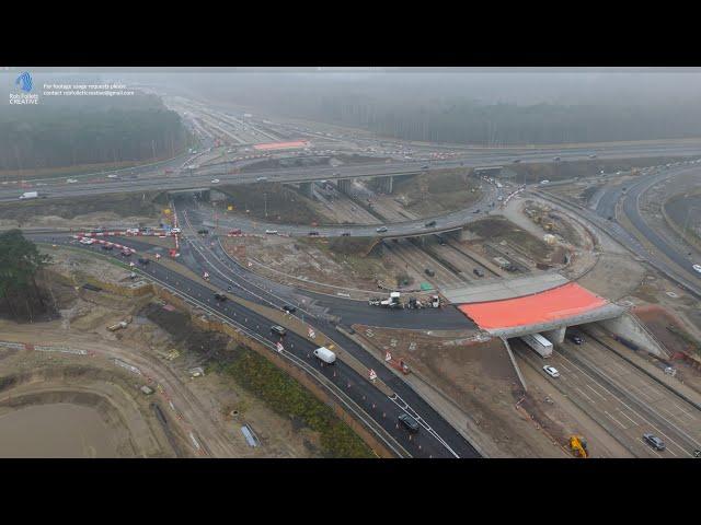 February 2025 - M25 Junction 10 Project, process update ahead of the next closures for new layout