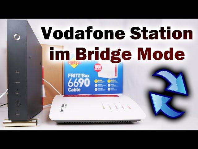 Vodafone Station Bridge Mode aktivieren und Fritz!Box konfigurieren