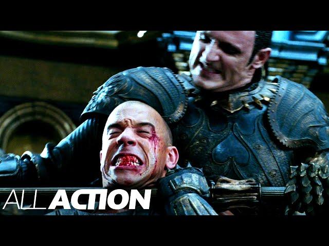 Riddick Fights The Lord Marshal (Final Fight) | The Chronicles of Riddick | All Action