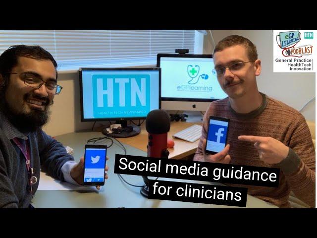 Social media guidance for clinicians