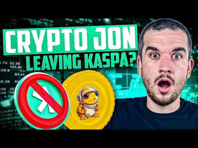 My Unbiased Opinion On Crypto Jon Selling Kaspa for Turbo? (MISTAKE OR GENIUS?)