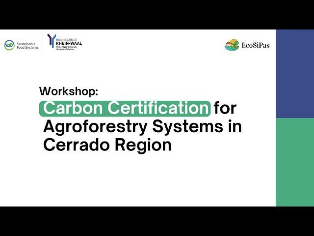 Successful Webinar on Carbon Certification Standards for Agroforestry Systems in Latin America